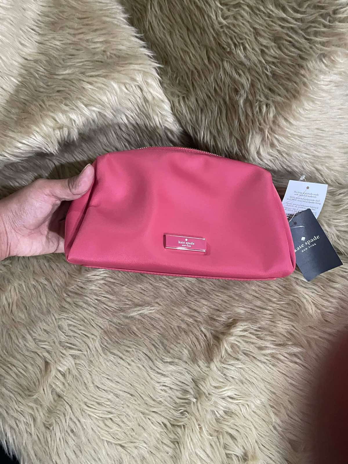 ORIG & IMPORTED KateSpade KS Carter Nylon Cosmetic Pouch