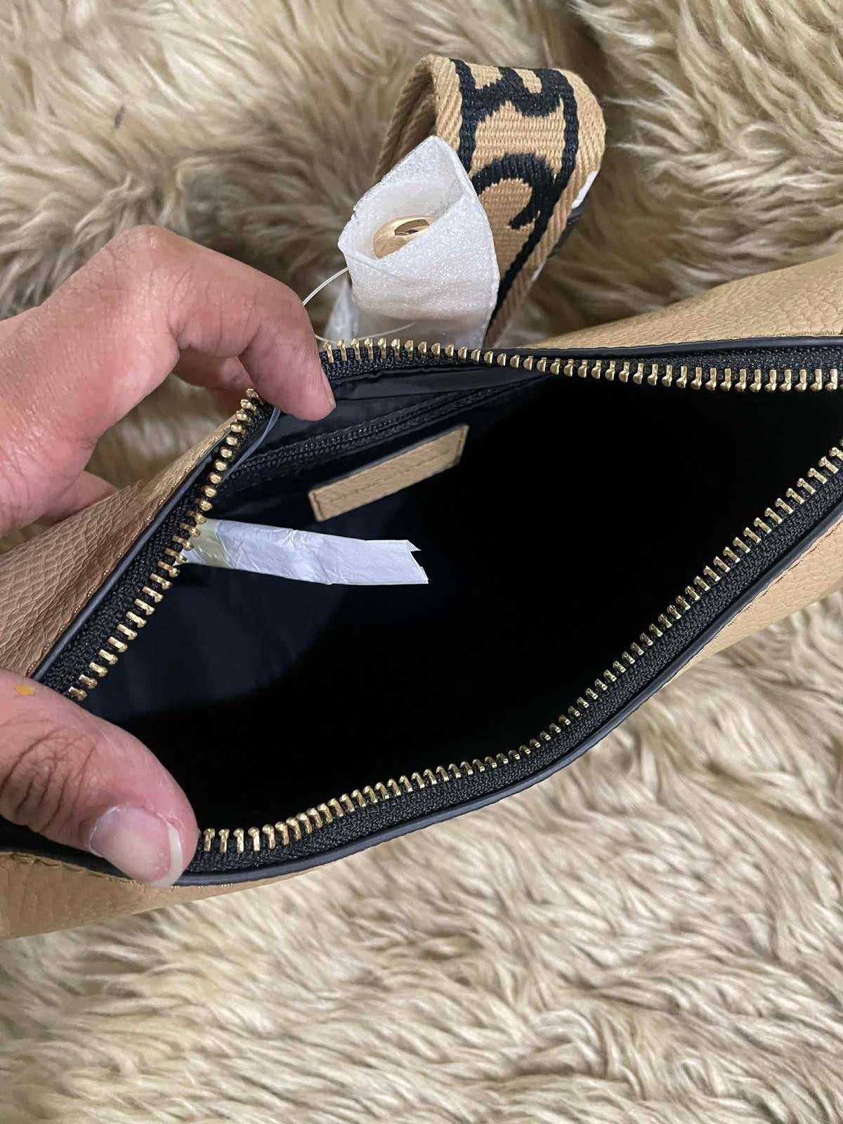 ORIG & IMPORTED Marc Jacobs MJ Drifter Small Convertible Shoulder Bag Brown/Iced Coffee