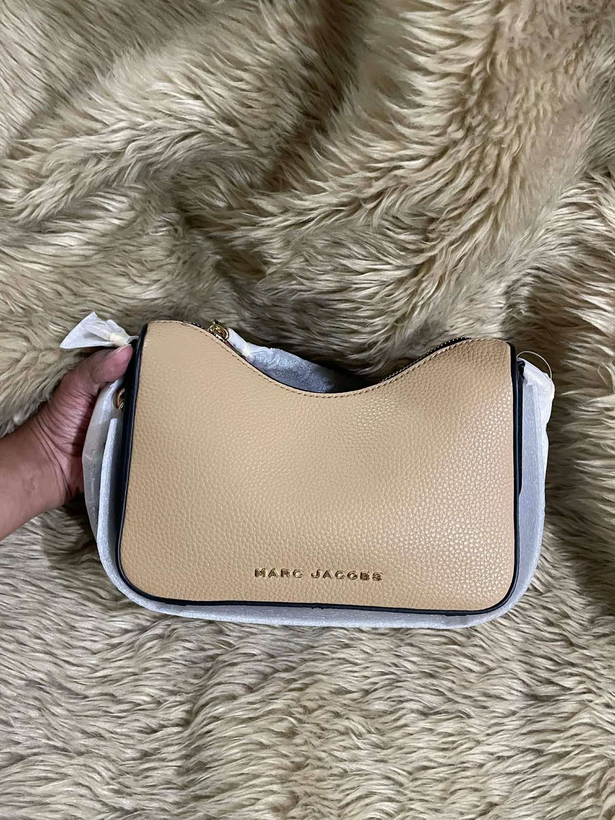 ORIG & IMPORTED Marc Jacobs MJ Drifter Small Convertible Shoulder Bag Brown/Iced Coffee