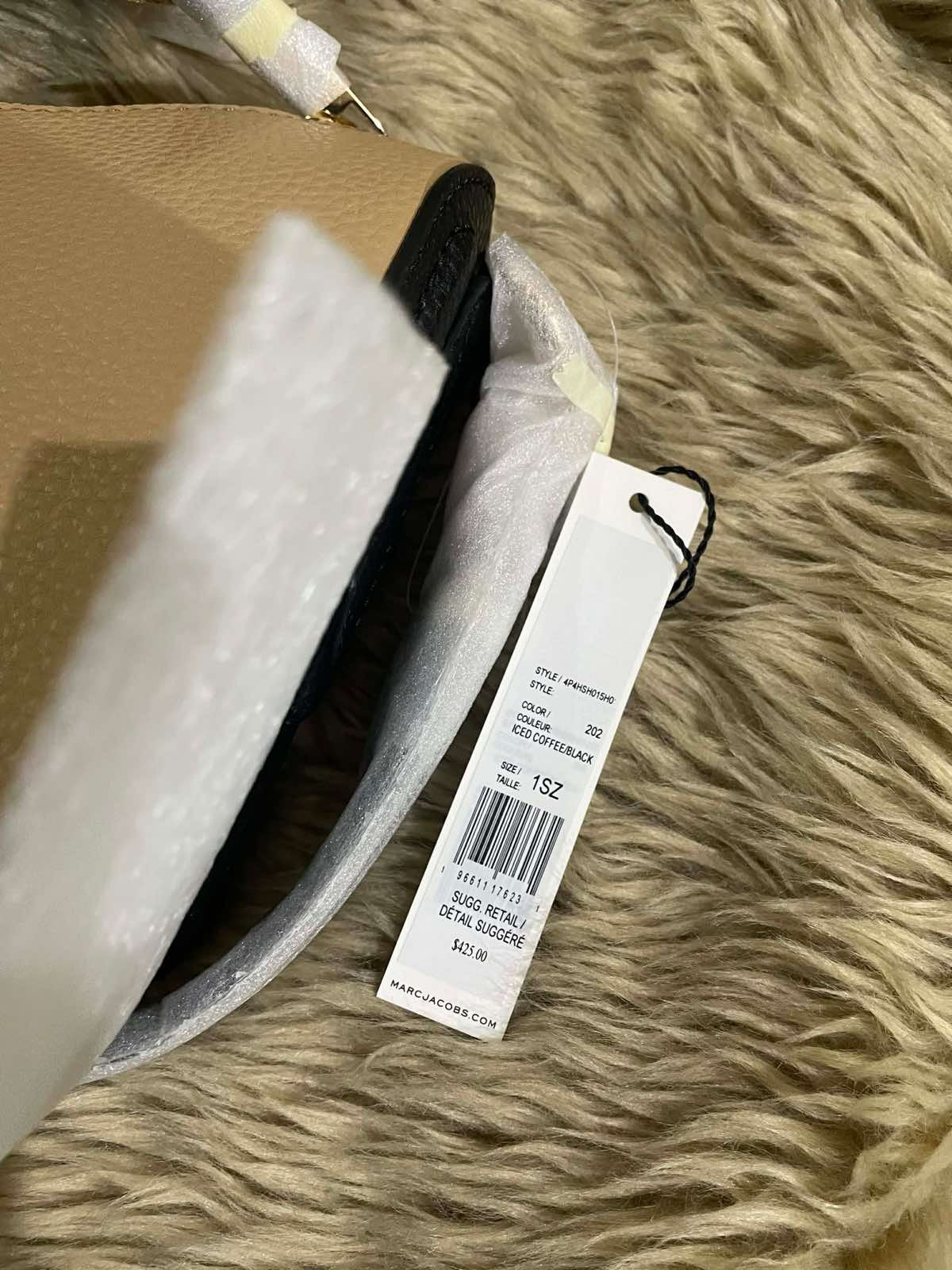 ORIG & IMPORTED Marc Jacobs MJ Drifter Small Convertible Shoulder Bag Brown/Iced Coffee