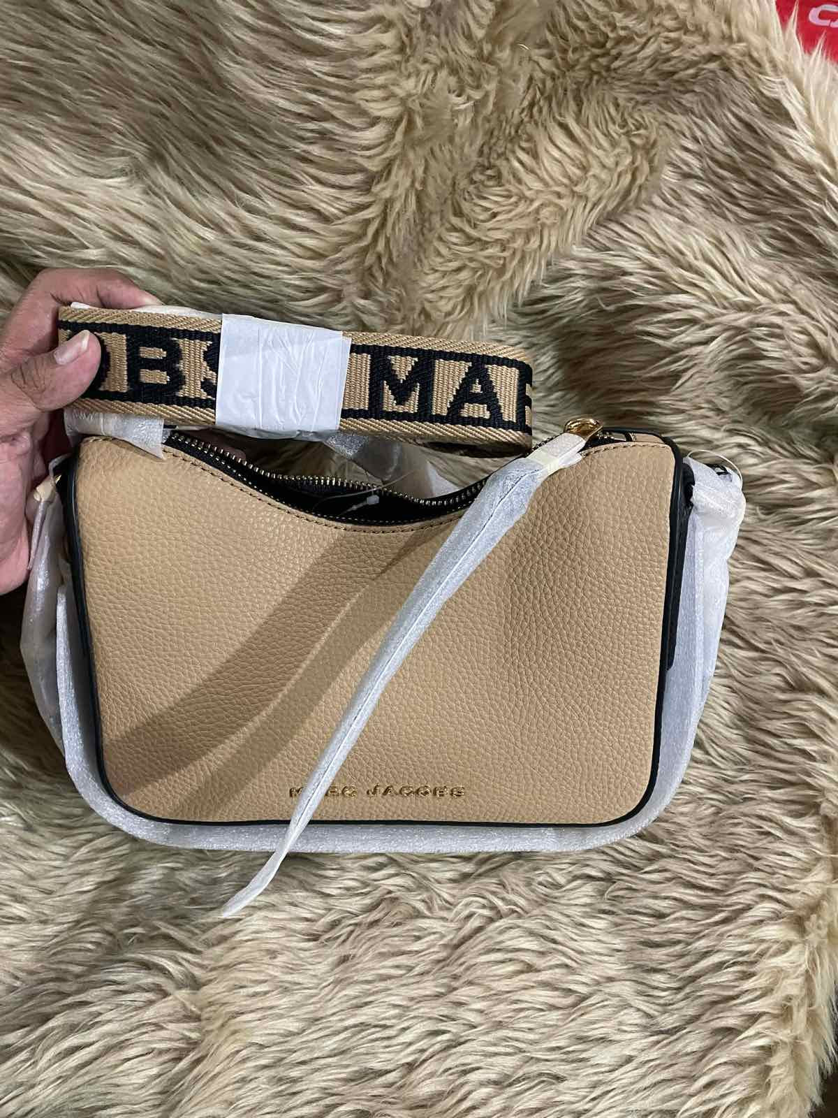 ORIG & IMPORTED Marc Jacobs MJ Drifter Small Convertible Shoulder Bag Brown/Iced Coffee