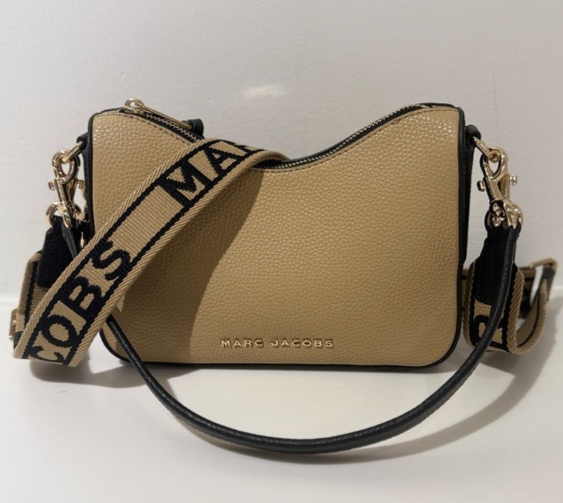 ORIG & IMPORTED Marc Jacobs MJ Drifter Small Convertible Shoulder Bag Brown/Iced Coffee