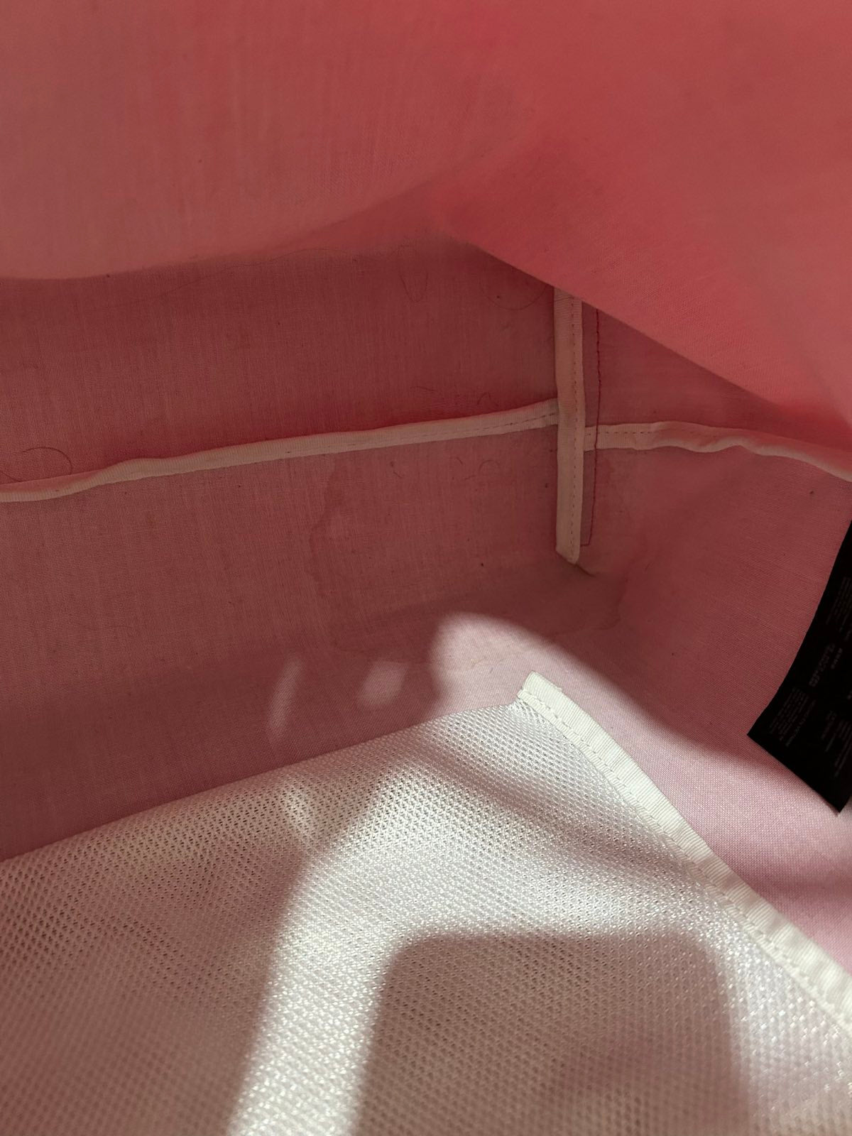 ORIG Preloved Lacoste Large Tote Pink Bag