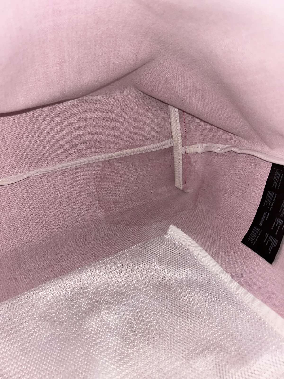 ORIG Preloved Lacoste Large Tote Pink Bag