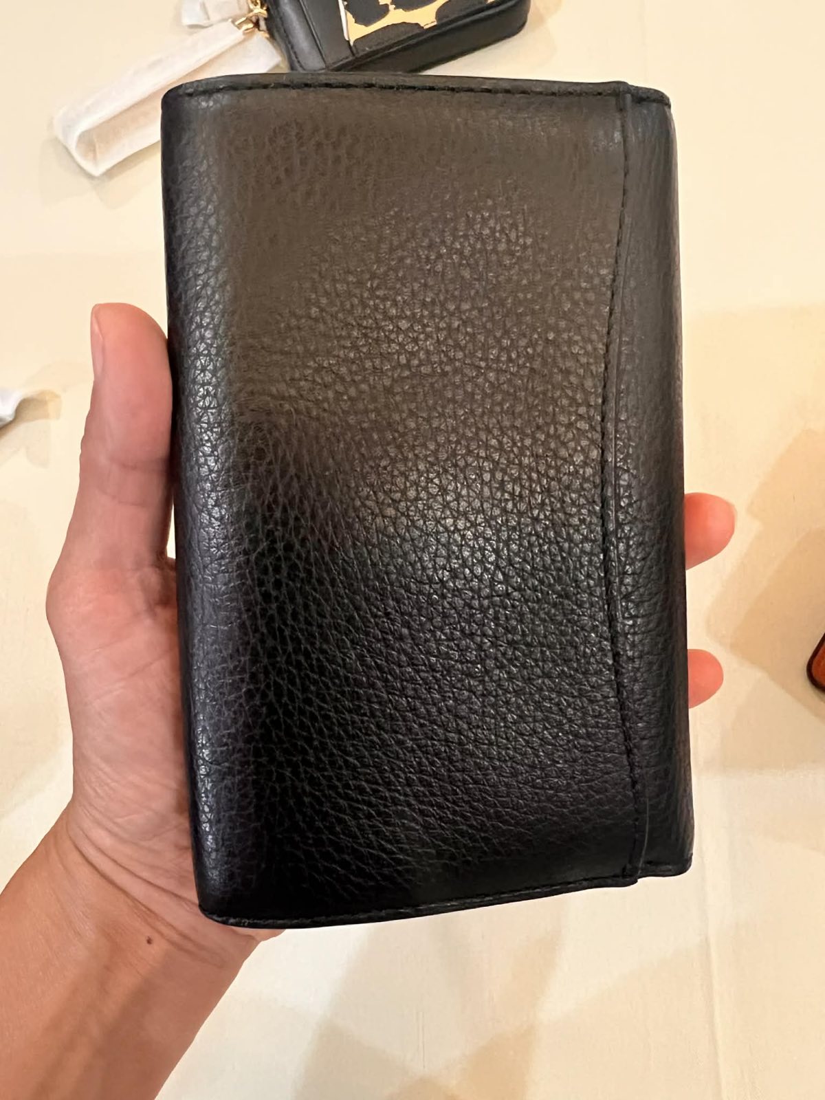 ORIG & IMPORTED Coach Kleo Medium Flap Black Wallet