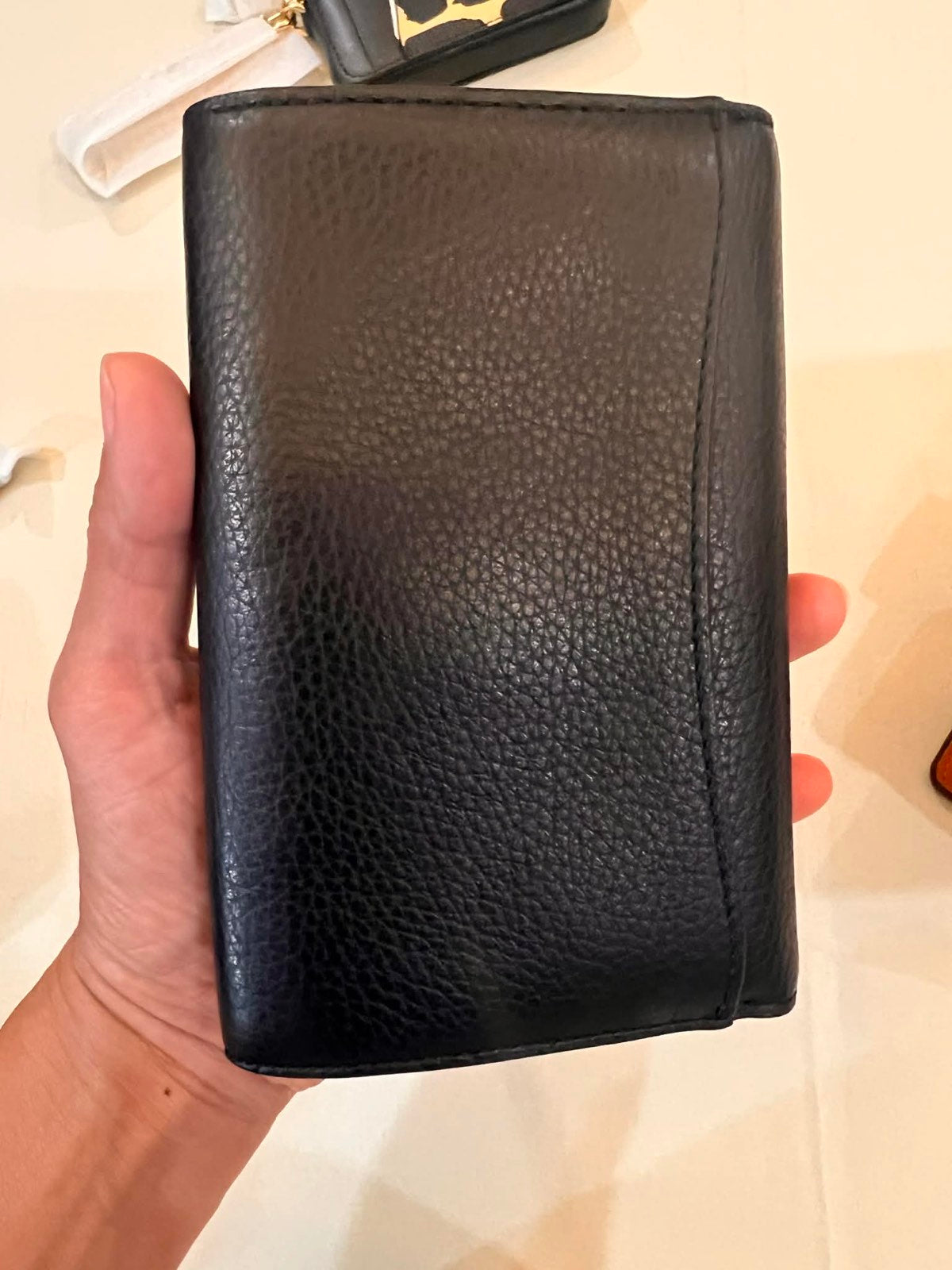 ORIG & IMPORTED Coach Kleo Medium Flap Black Wallet