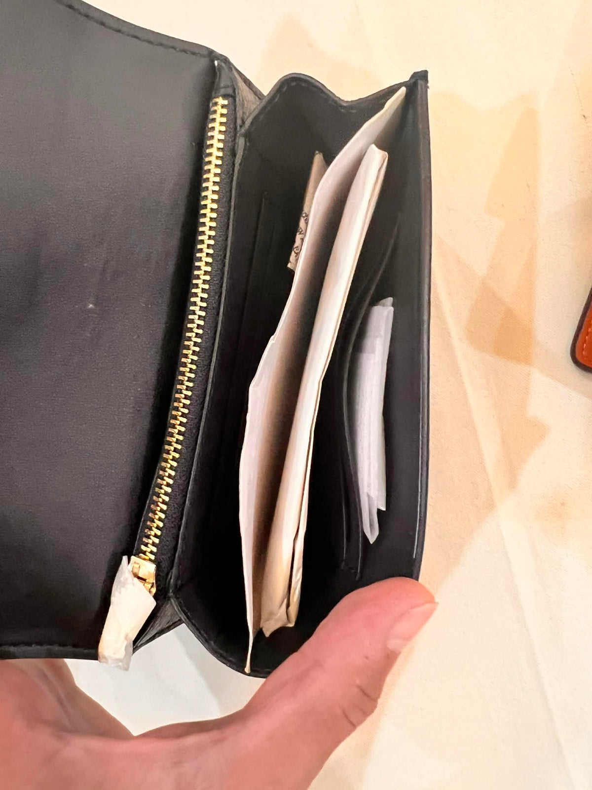 ORIG & IMPORTED Coach Kleo Medium Flap Black Wallet