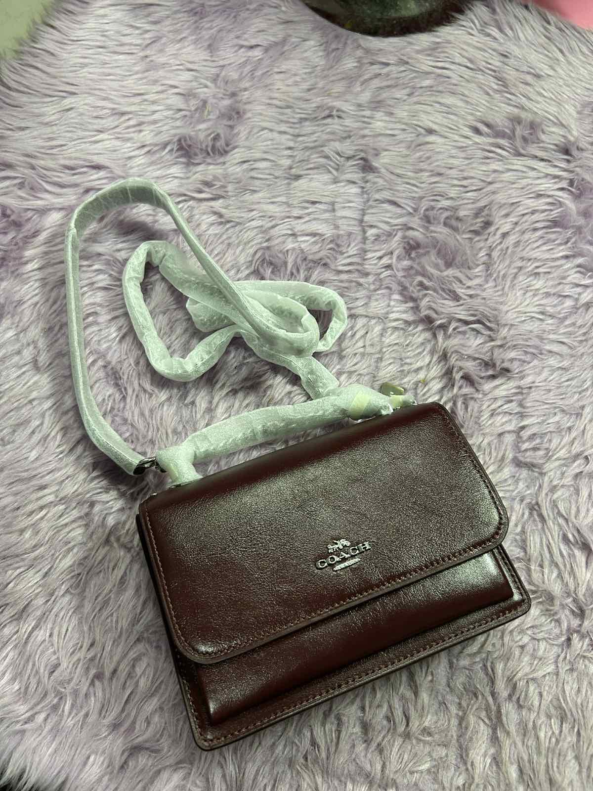 ORIG & IMPORTED Coach Mini Klare Crossbody Bag Dark Wine Maroon