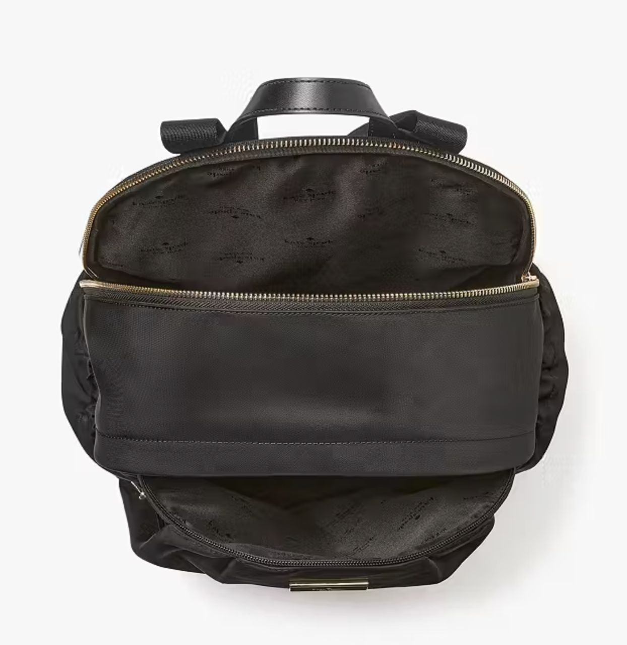 ORIG & IMPORTED KateSpade KS Carter Large Nylon Backpack Bag Cozy Grey