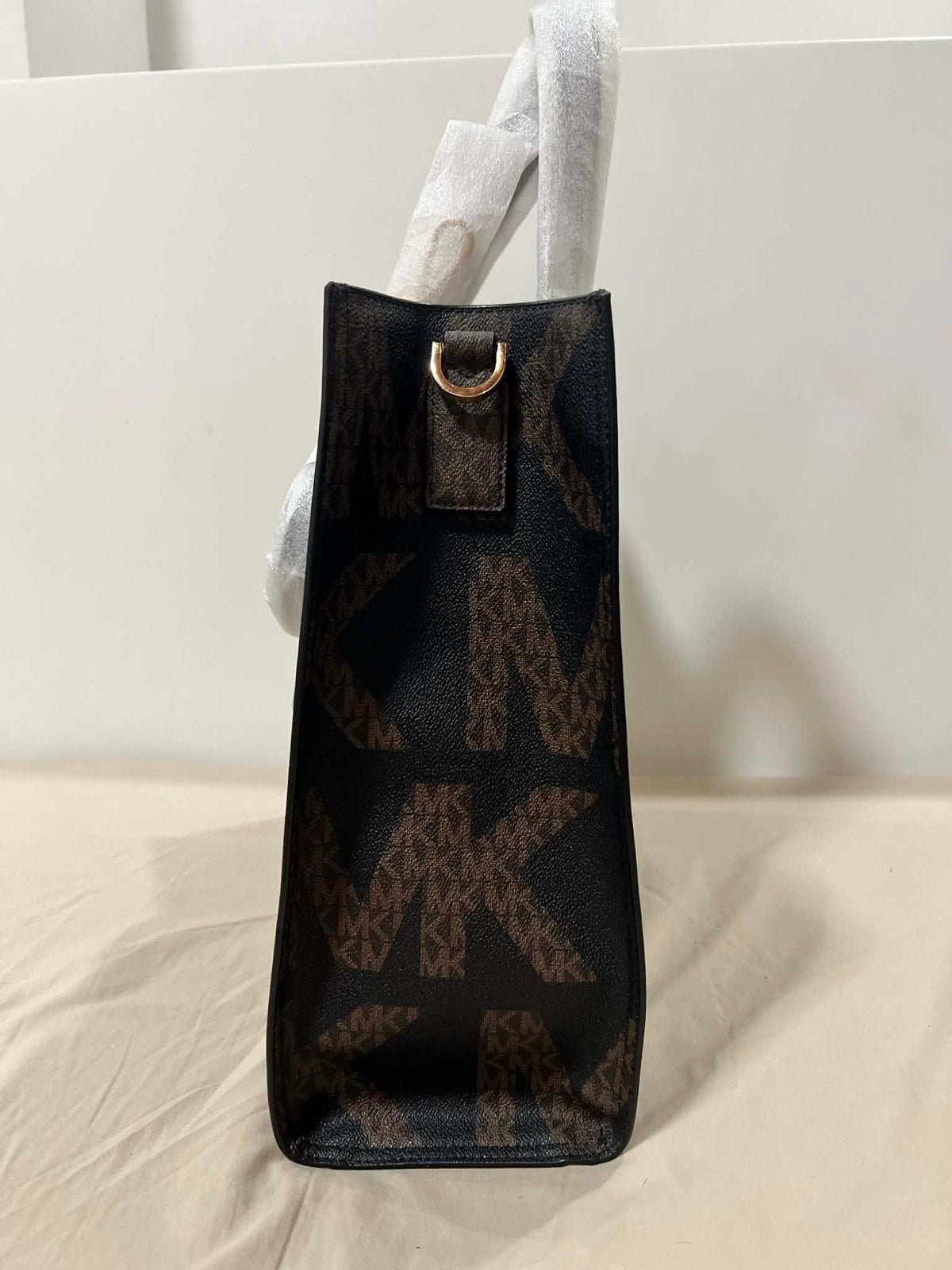 ORIG & IMPORTED Michael Kors MK Kenly Large Brown Tote Bag