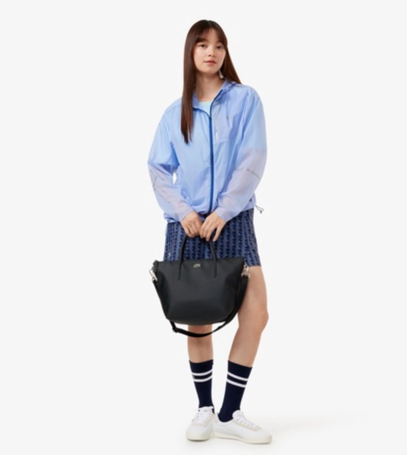 ORIG & IMPORTED Lacoste Concept Small Strap Tote Black Crossbody Bag