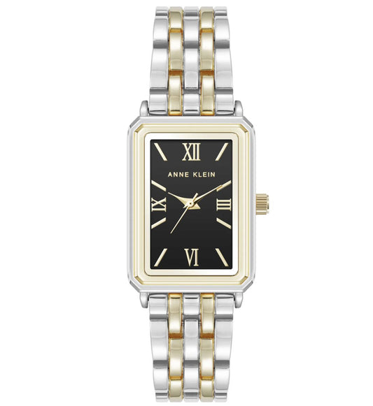 ORIG & IMPORTED Anne Klein AK Two Tone Watch Gold/Silver AK-5305BKTT