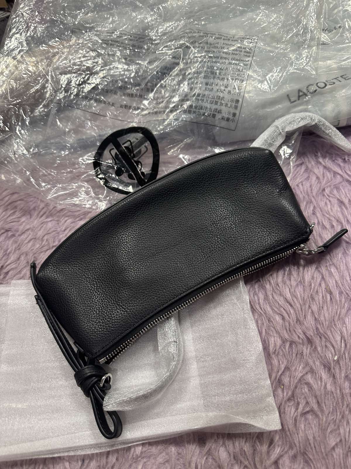 ORIG & IMPORTED KateSpade KS Retail Loop Pochette Small Shoulder Bag Brown/Black