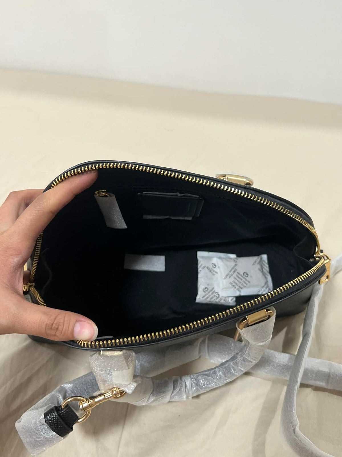 ORIG & IMPORTED Coach Katy Satchel Black Bag