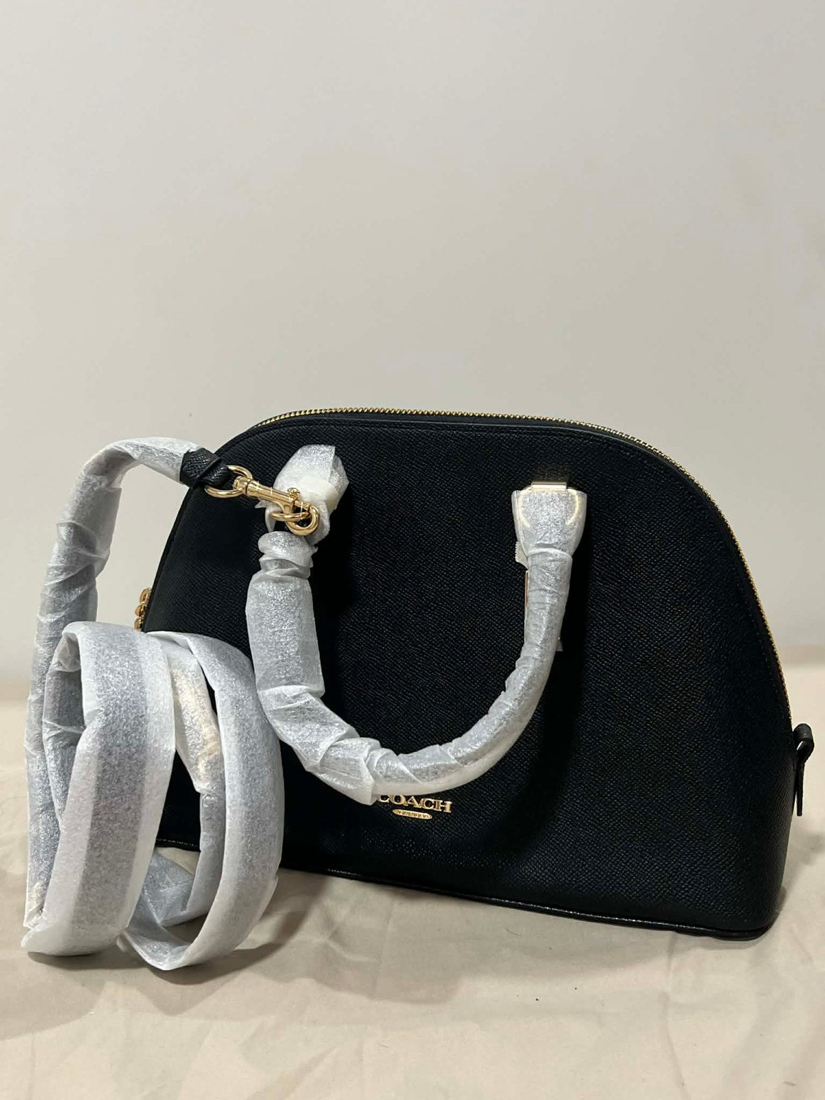 ORIG & IMPORTED Coach Katy Satchel Black Bag