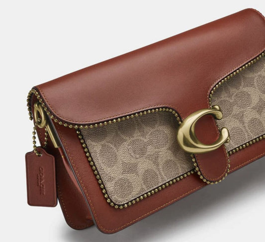 ORIG & IMPORTED Coach Retail RARE Tabby Shoulder Bag 26 Tan Brown Bag