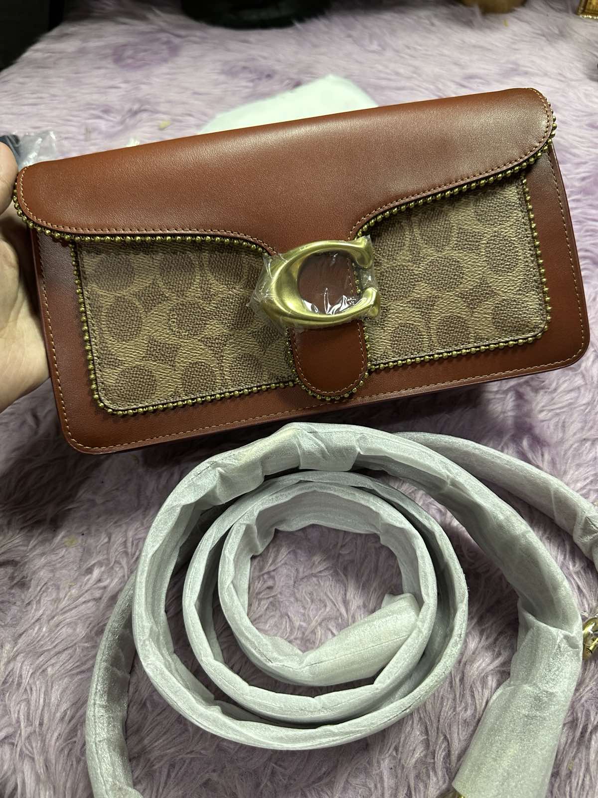 ORIG & IMPORTED Coach Retail RARE Tabby Shoulder Bag 26 Tan Brown Bag