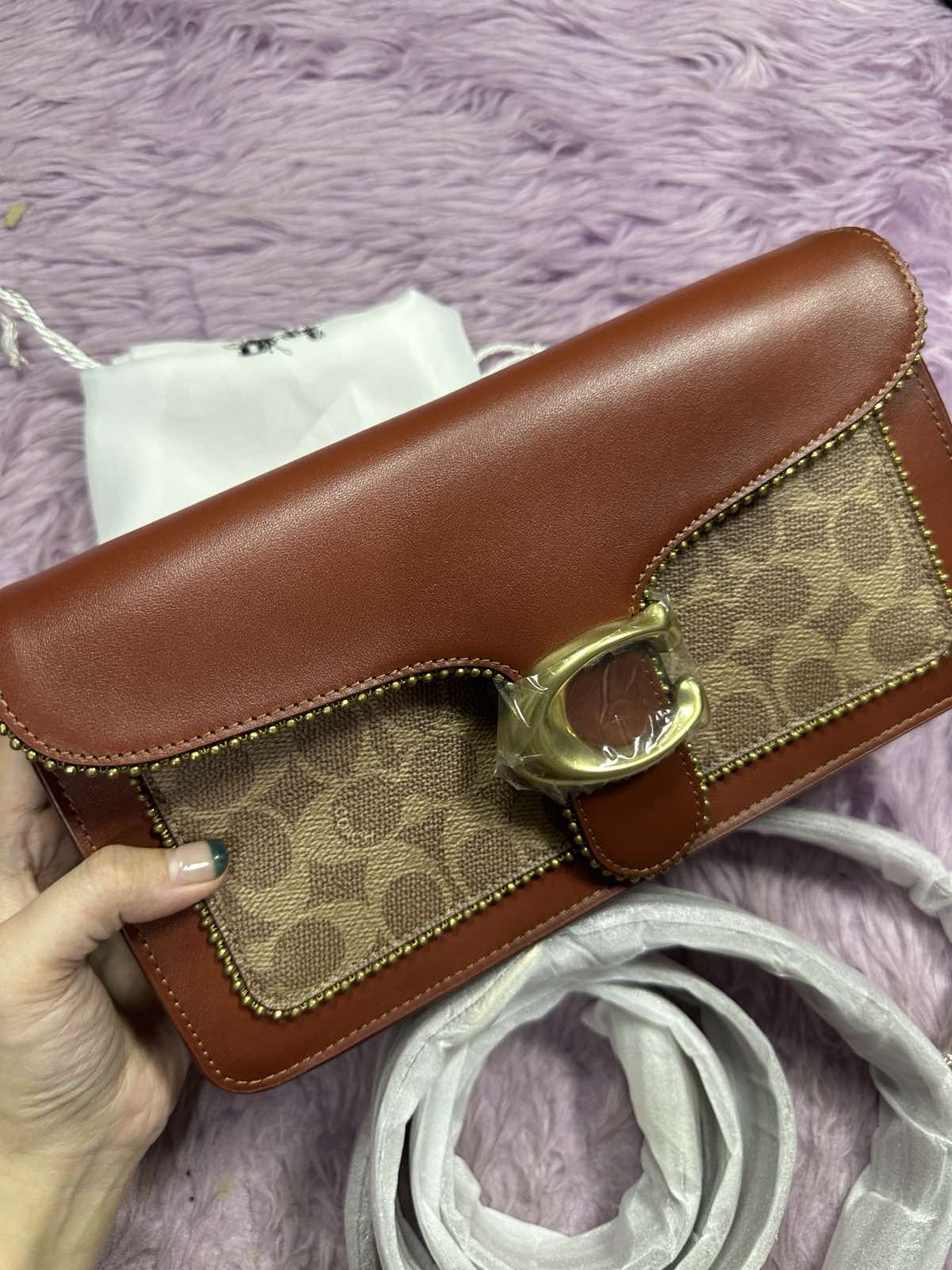 ORIG & IMPORTED Coach Retail RARE Tabby Shoulder Bag 26 Tan Brown Bag