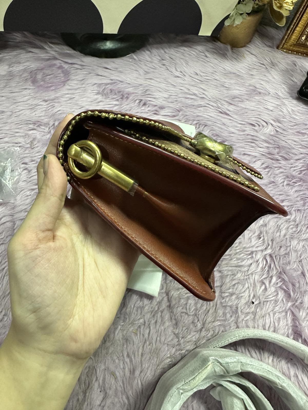 ORIG & IMPORTED Coach Retail RARE Tabby Shoulder Bag 26 Tan Brown Bag