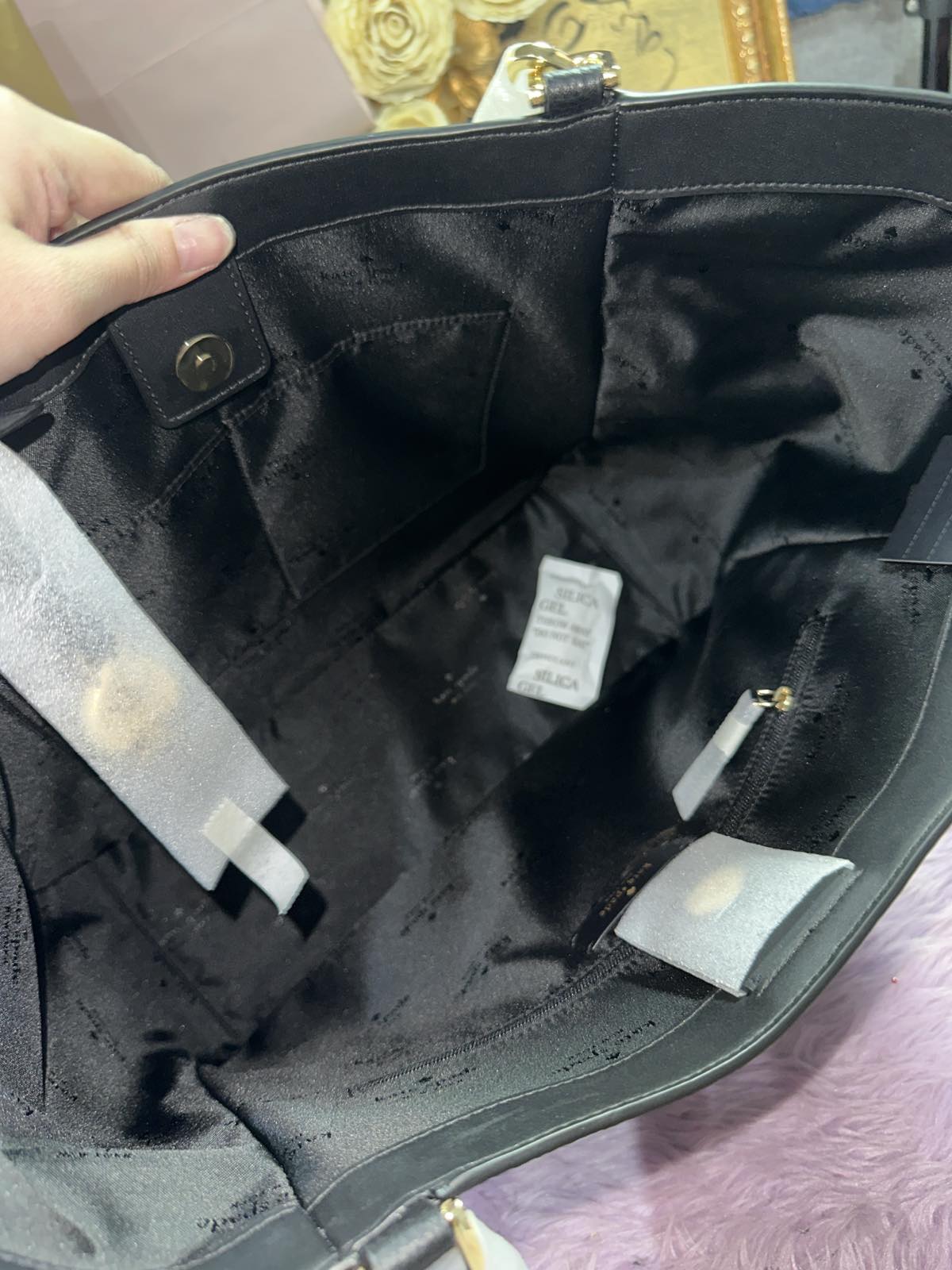 ORIG & IMPORTED KateSpade KS Kayla Large Tote Black Bag