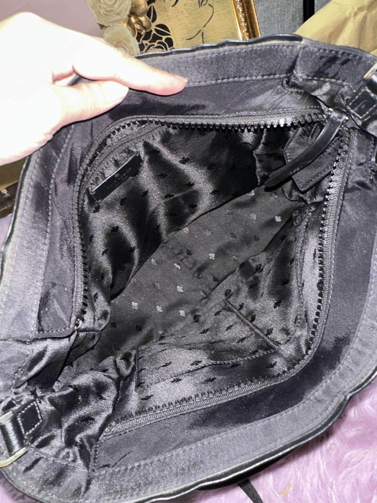 ORIG Preloved KateSpade KS Jae Medium Nylon Satchel Black Bag