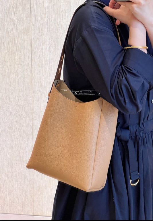 ORIG & IMPORTED TORY BURCH ROMY SMALL HOBO TIRAMUSY BROWN BAG