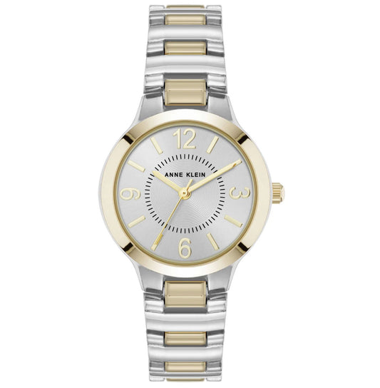 ORIG & IMPORTED Anne Klein AK Two-Tone Gold/Silver Watch 5297svtt