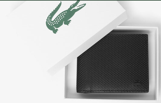 ORIG & IMPORTED Lacoste Chantaco with Insert Black Men Wallet NH3870C54G