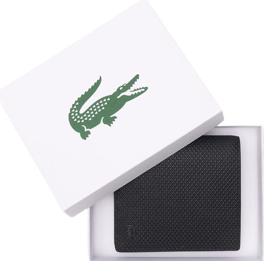 ORIG & IMPORTED Lacoste Chantaco Black Men Card Wallet nh4568c54g