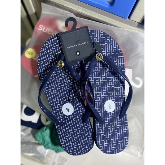 SALE! ❤️ AUTHENTIC Tommy Hilfiger & Adidas Slippers / Flip Flops size 9 ONLY