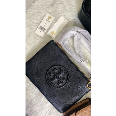 SALE! ❤️ AUTHENTIC Tory Burch Perry Bombe double-zip crossbody bag Green