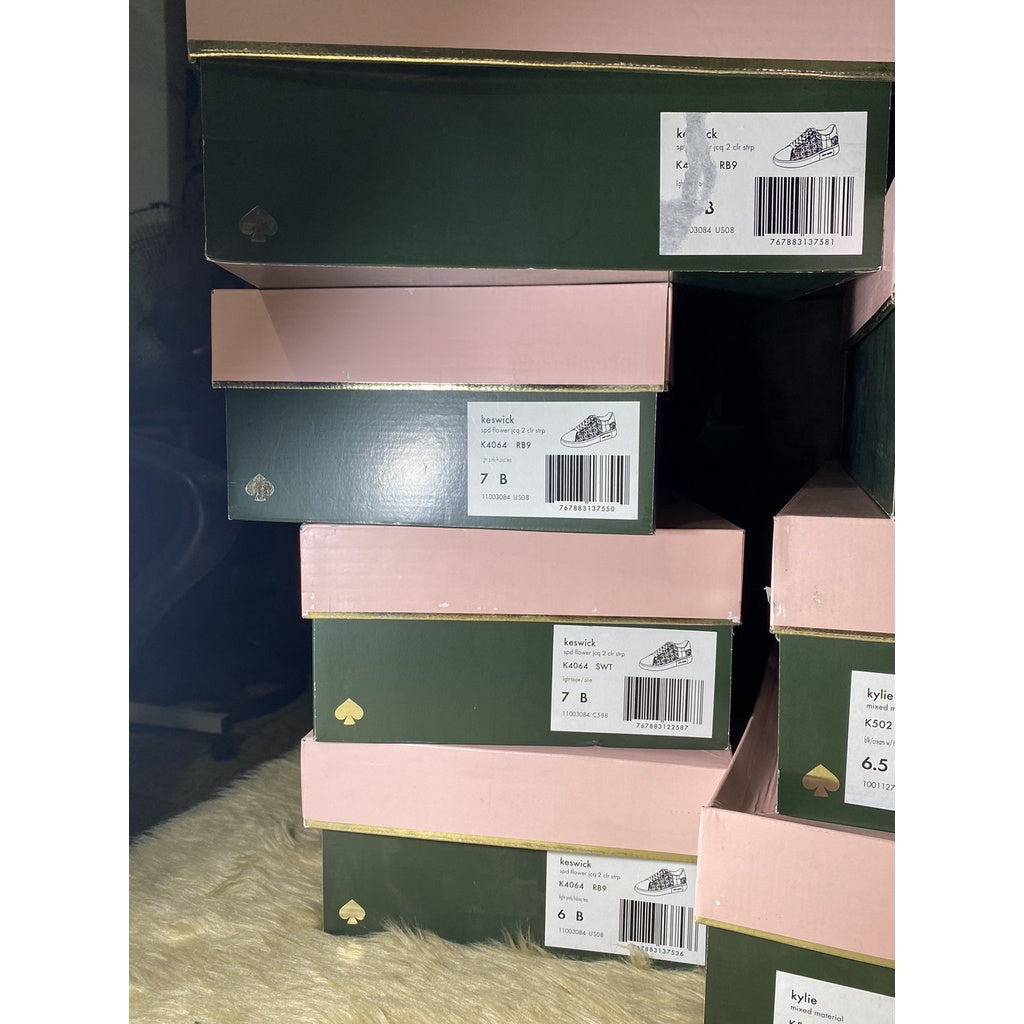 SALE! ❤️ AUTHENTIC KateSpade KS spade flower jacquard keswick sneakers shoes