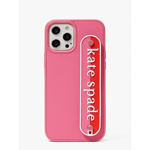 SALE! ❤️ AUTHENTIC KATESPADE logo strap iphone 12 case ORIGINAL, US IMPORTED