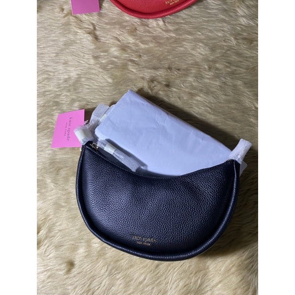 SALE! ❤️ AUTHENTIC KateSpade KS smile small crossbody shoulder BLACK bag RETAIL