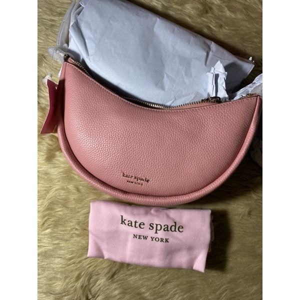 SALE! ❤️ AUTHENTIC KateSpade KS smile small crossbody shoulder bag PINK RETAIL