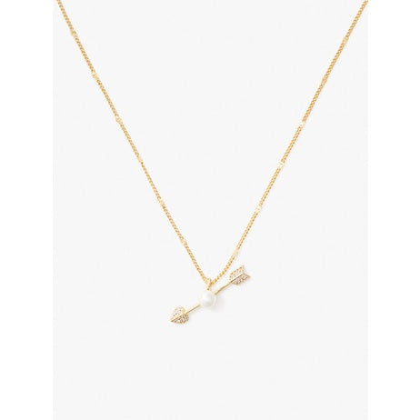 SALE! ❤️ AUTHENTIC KateSpade KS love game arrow pendant necklace