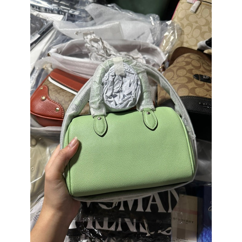 AUTHENTIC/ORIGINAL COACH Mini Rowan Crossbody Bag in Green/PALE PISTACHIO