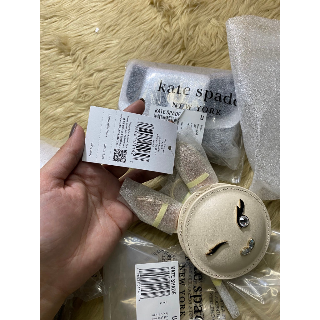 SALE! ❤️ AUTHENTIC/ORIGINAL KateSpade Bunbun 3d Coin Purse Wallet White Bunny