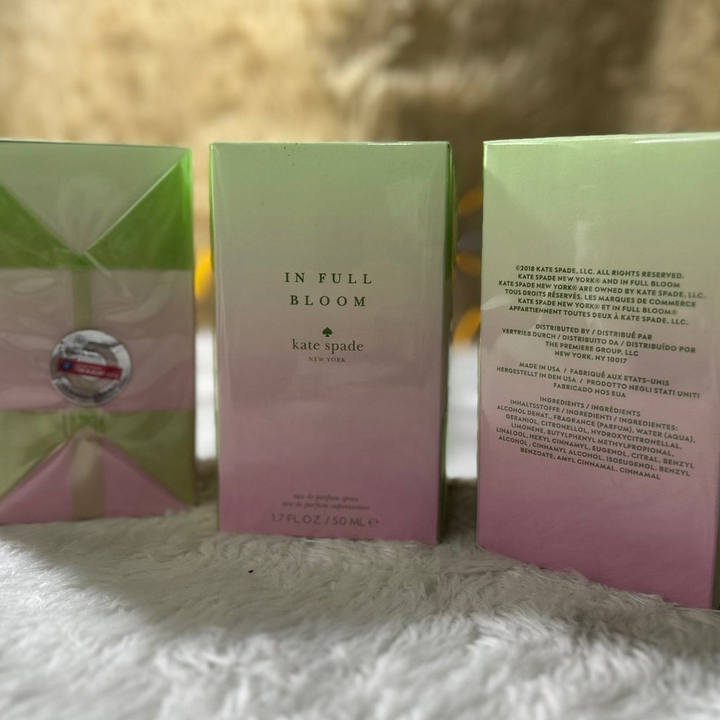 AUTHENTIC/ORIGINAL KateSpade In Full Bloom Eau De Parfum EDP Perfume 50ml