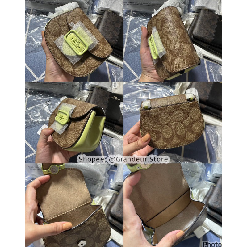 SALE! ❤️ AUTHENTIC/ORIGINAL COACH Morgan Card Case On A Chain Mini Bag Wallet