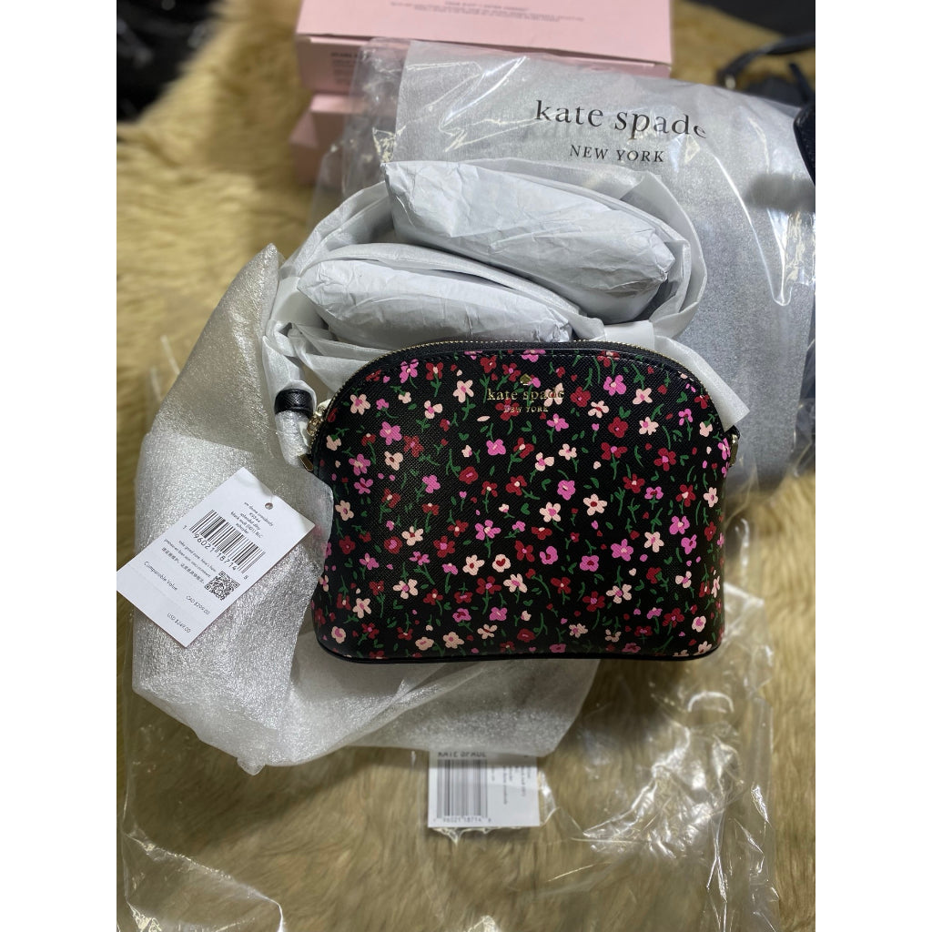 AUTHENTIC/ORIGINAL KateSpade Schuyler Small Dome Floral Crossbody Bag