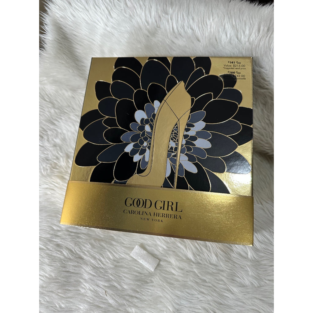 AUTHENTIC/ORIGINAL Carolina Herrera Limited Edition 3-Pc. Good Girl Eau De Parfum EDP PerfumeGiftSet
