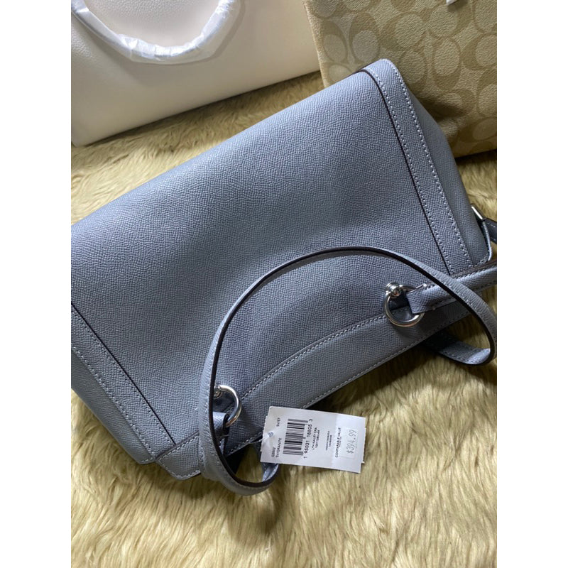 AUTHENTIC Coach Kailey Satchel Carryall Tote Bag in Gray
