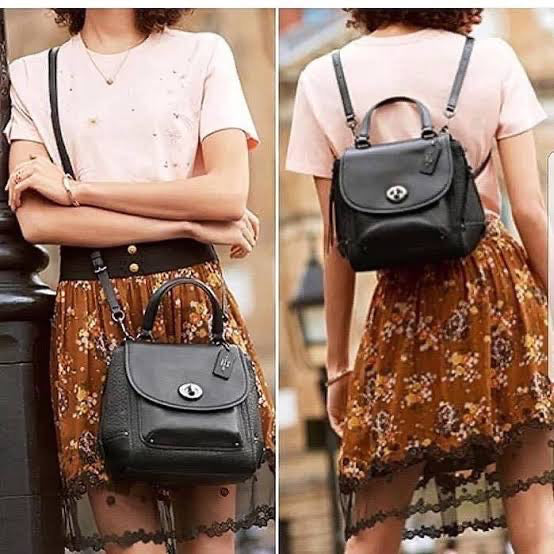 coach faye backpack USA The drawstring and magnetic snap closures provide a secure and convenient way to access your belongings Coach Faye Backpack | TikTok