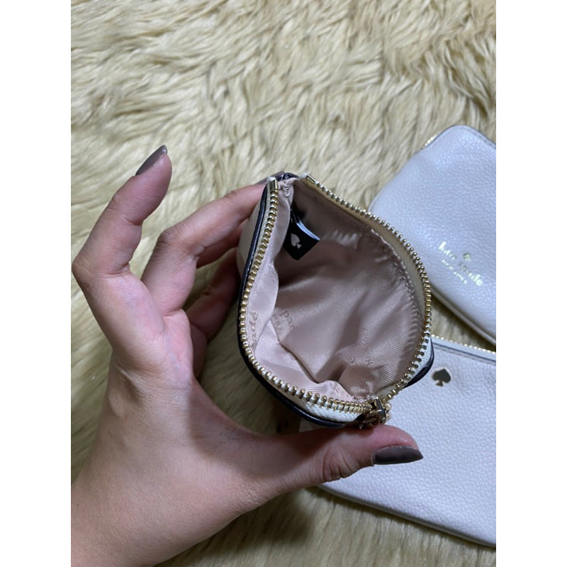 SALE! ❤️ AUTHENTIC/ORIGINAL KateSpade Coin Purse Detachable Wallet Bag Charm Brown/Black/White