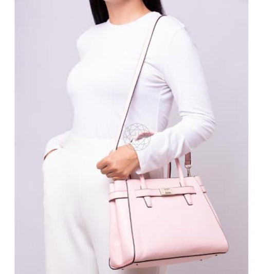 AUTHENTIC/ORIGINAL Preloved KateSpade Lucia Medium Satchel Bag in Pink