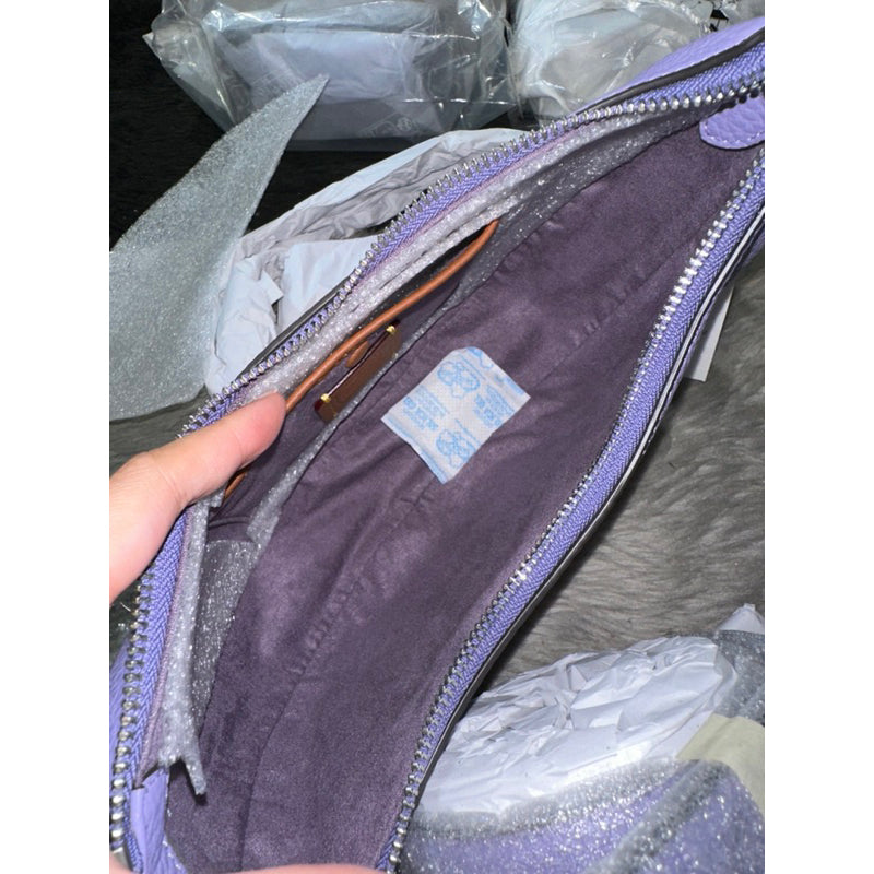 AUTHENTIC/ORIGINAL COACH Retail Luna Shoulder Bag in LIGHT VIOLET