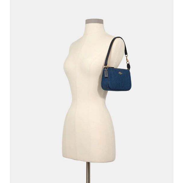 AUTHENTIC/ORIGINAL COACH Nolita 19 Small Shoulder Bag in Blue