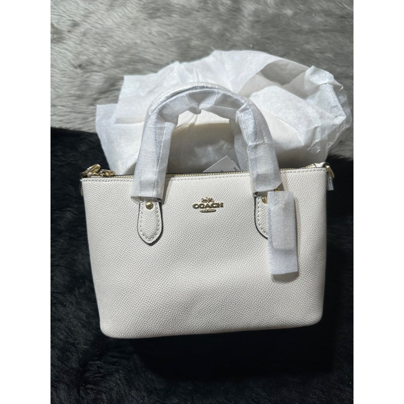 SALE! ❤️ AUTHENTIC/ORIGINAL COACH Mini Gallery Crossbody Bag in White