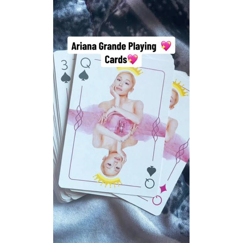 AUTHENTIC/ORIGINAL Ariana Grande Limited Edition Ulta Playing Cards